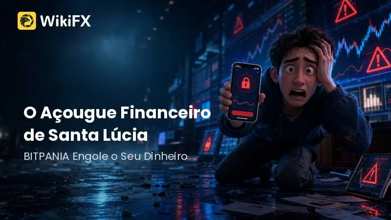 O Açougue Financeiro de Santa Lúcia: Como a BITPANIA Engole o Seu Dinheiro a Sangue Frio