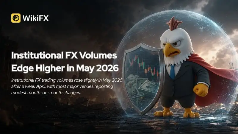 Institutional FX Volumes Edge Higher in May 2026