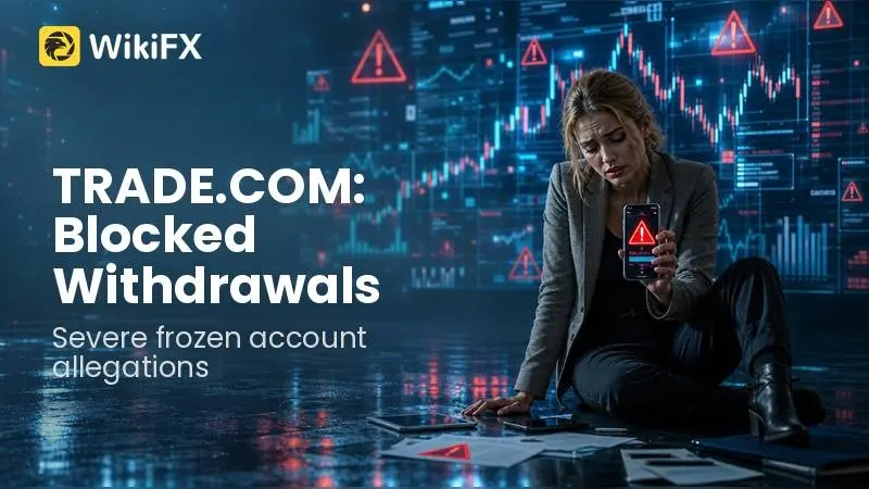 TRADE.COM Review 2026: Blocked Withdrawals, Frozen Accounts, and Key Risks