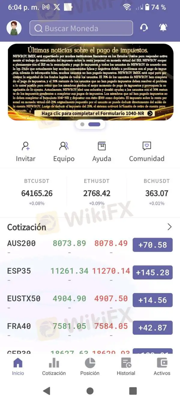 NEWRGY IMEX confiable