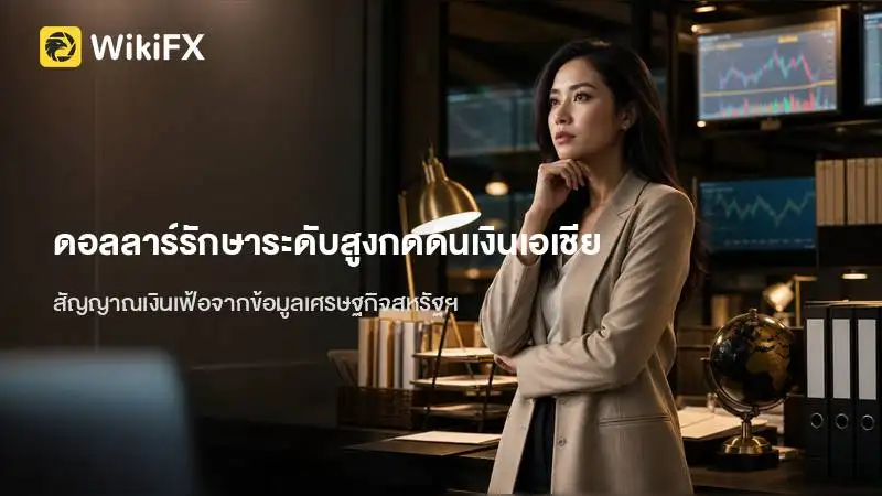 ดอลลาร์รักษาระดับสูงกดดันเงินเอเชีย ขณะข้อมูลเศรษฐกิจสหรัฐฯ ชะลอการลดดอกเบี้ย