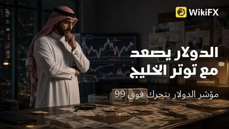 الدولار يصعد مع توتر الخليج