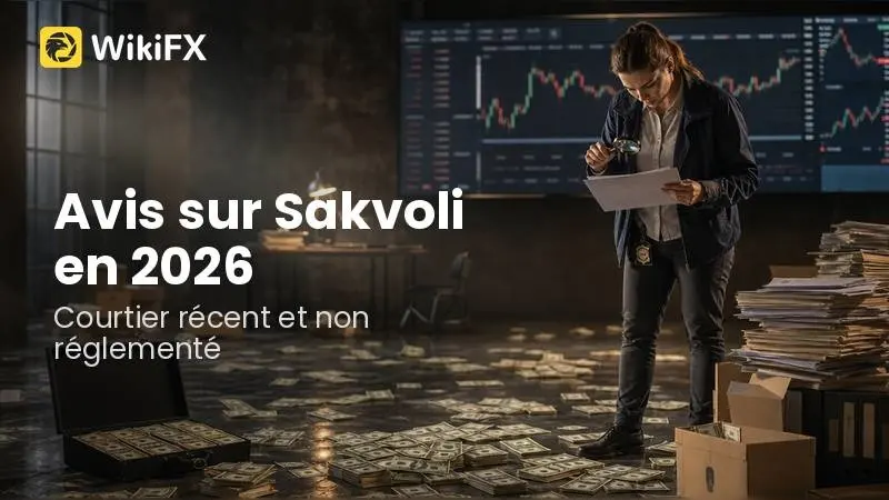 Avis sur Sakvoli en 2026 : Analyse d'un courtier récent et non réglementé