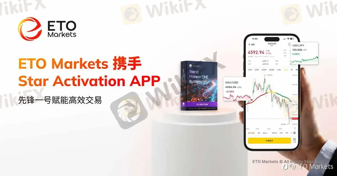 智能交易再升级!ETO Markets 正式登陆 Star Activation APP,先锋一号系统赋能交易新体验