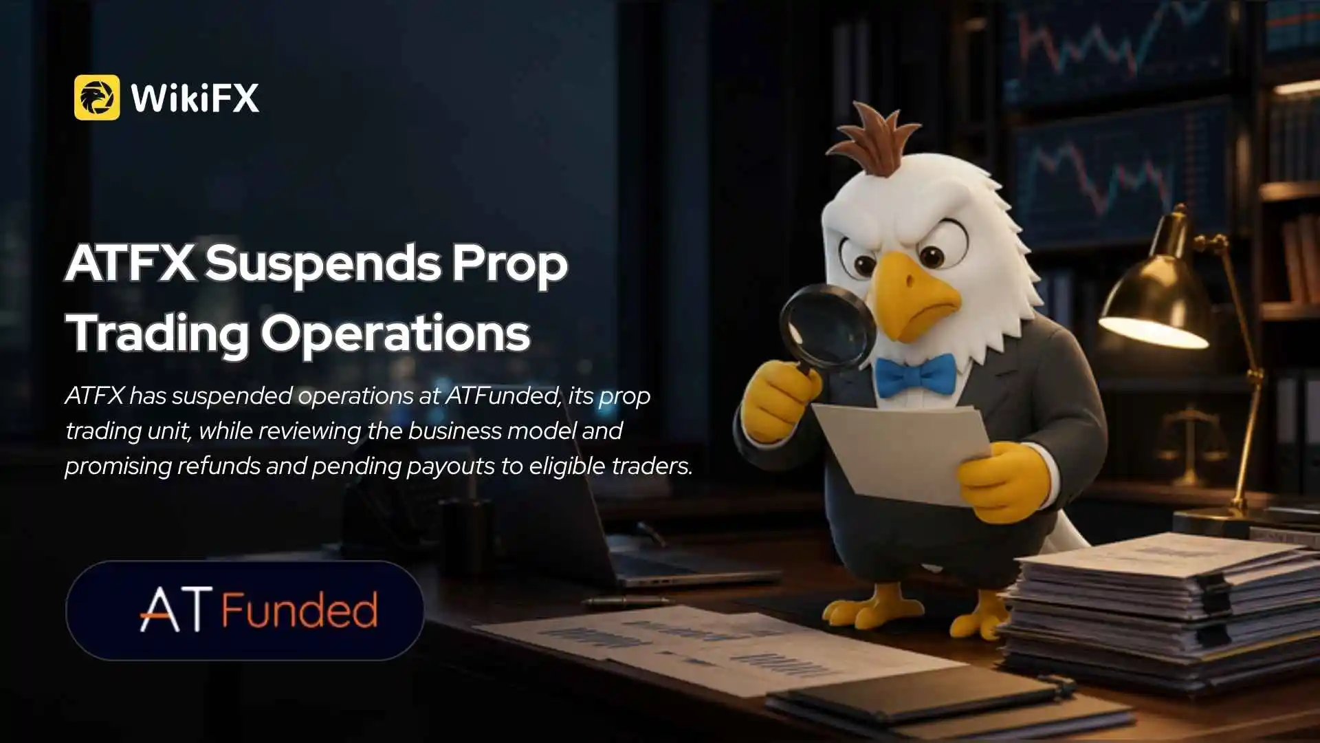 ATFX Suspends Prop Trading Operations