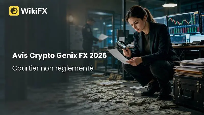 Avis Crypto Genix FX 2026 : Évaluation des risques d'un courtier non réglementé