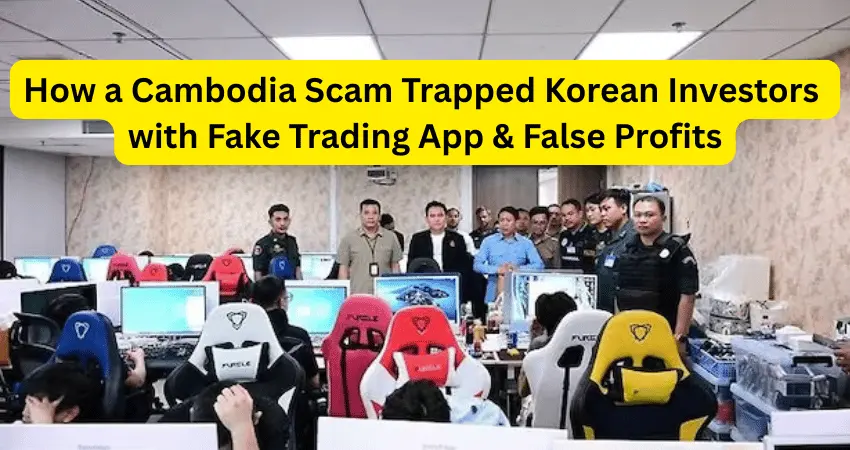 How a Cambodia Scam Trapped Korean Investors with Fake Trading App & False Profits