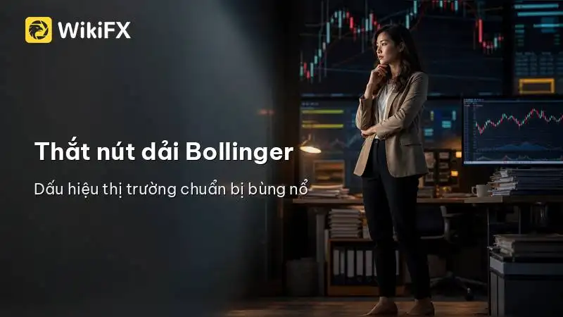 Thắt nút dải Bollinger: Đọc dấu hiệu khi thị trường đi ngang chuẩn bị bùng nổ