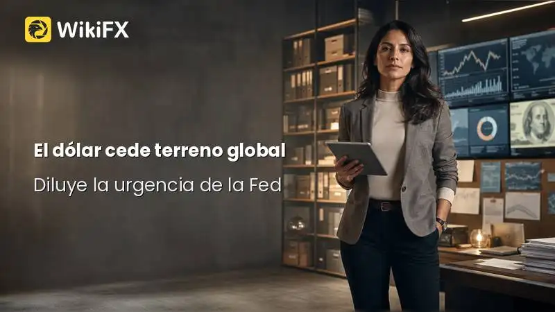 El dólar cede terreno global al diluirse la urgencia de la Fed pese al alza energética