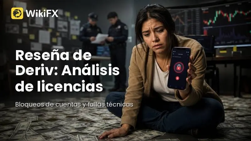 Reseña de Deriv (2026): Análisis de licencias, plataforma y reportes de riesgo operativo