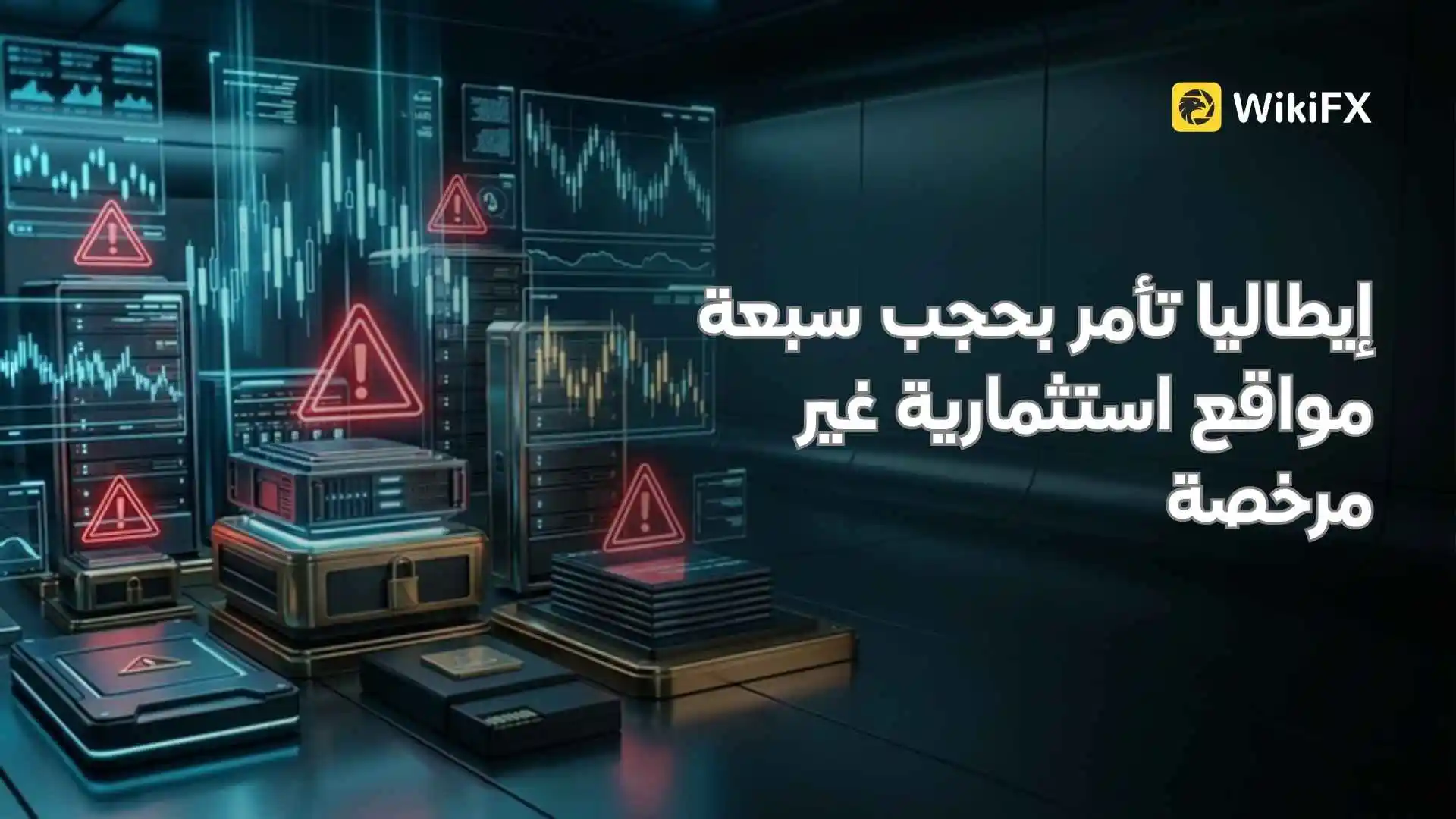 إيطاليا تأمر بحجب سبعة مواقع استثمارية غير مرخصة