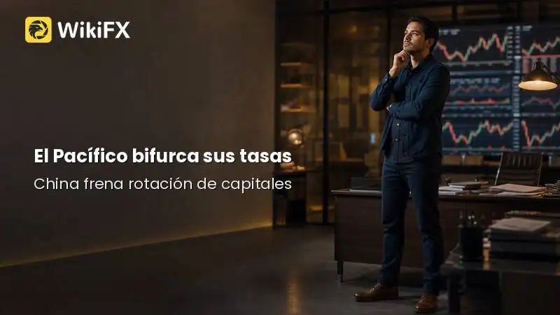 El Pacífico bifurca sus tasas mientras China frena la rotación de capitales
