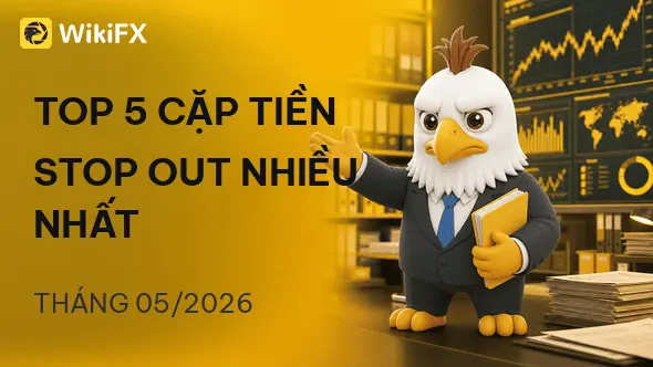 Top 5 cặp tiền Forex bị Stop Out nhiều nhất tháng 05/2026 và lý do đằng sau - WikiFX