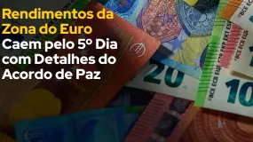 Rendimentos da Zona do Euro Caem pelo 5º Dia com Detalhes do Acordo de Paz