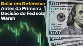 Dólar em Defensiva Antes da Primeira Decisão do Fed sob Warsh