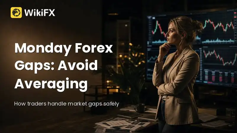 Monday Forex Gaps: Why Intraday Traders Avoid Blind Averaging Down