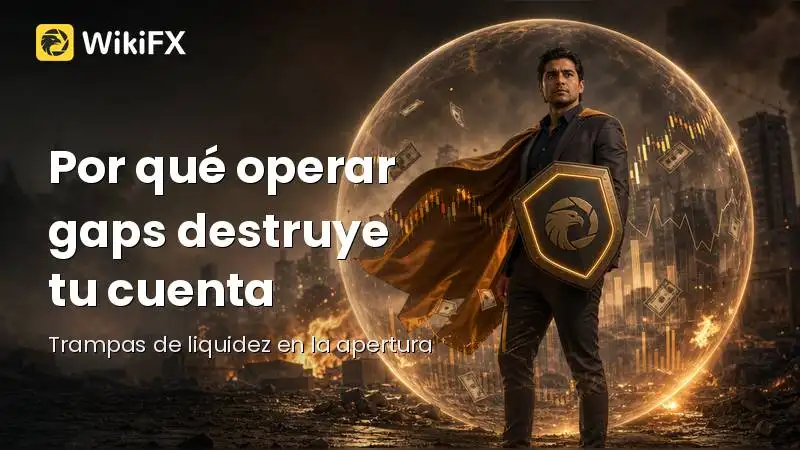 Por qué operar el "cierre de gap" a ciegas puede destruir tu cuenta de trading
