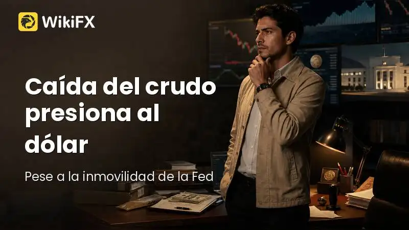 La liquidación del crudo presiona al dólar pese a la inmovilidad de la Fed