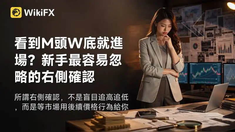 看到M頭W底就進場?新手最容易忽略的右側確認
