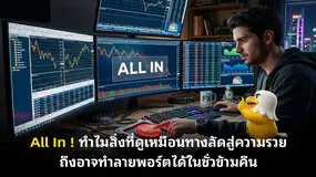 All In ! ทำไมสิ่งที่ดูเหมือนทางลัดสู่ความรวย ถึงอาจทำลายพอร์ตได้ในชั่วข้ามคืน