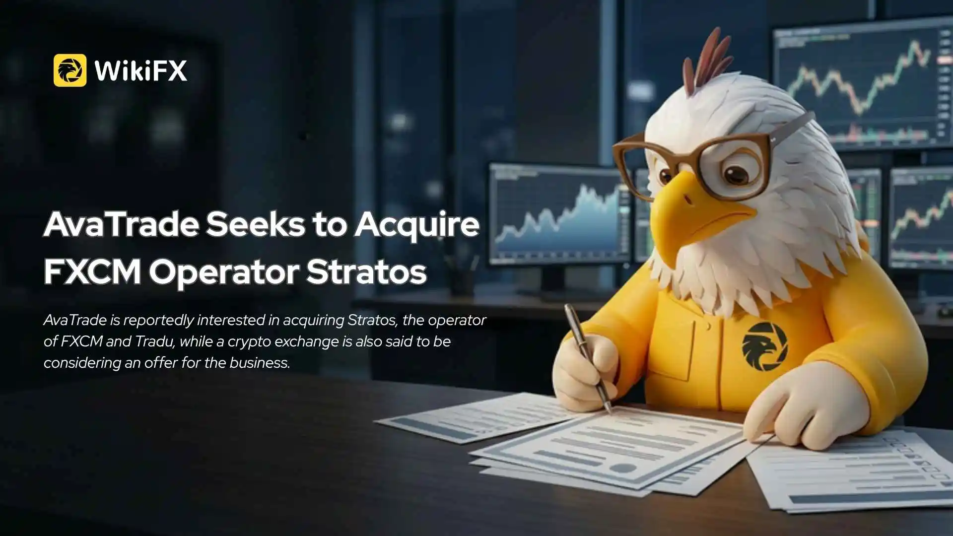 AvaTrade Seeks to Acquire FXCM Operator Stratos
