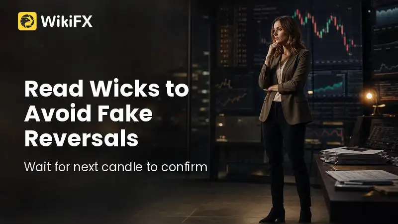 How to Read Candlestick Wicks to Avoid Fake Reversals