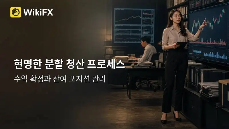 분할 청산, 수익 확정과 잔여 포지션 관리를 나누는 법