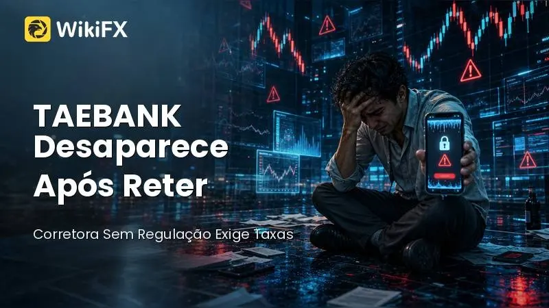 Investigação TAEBANK: Corretora Sem Regulação Desaparece Após Reter Saques e Exigir Taxas