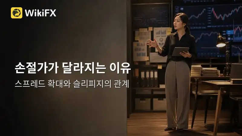 스프레드 확대 때 손절가보다 불리하게 체결되는 이유