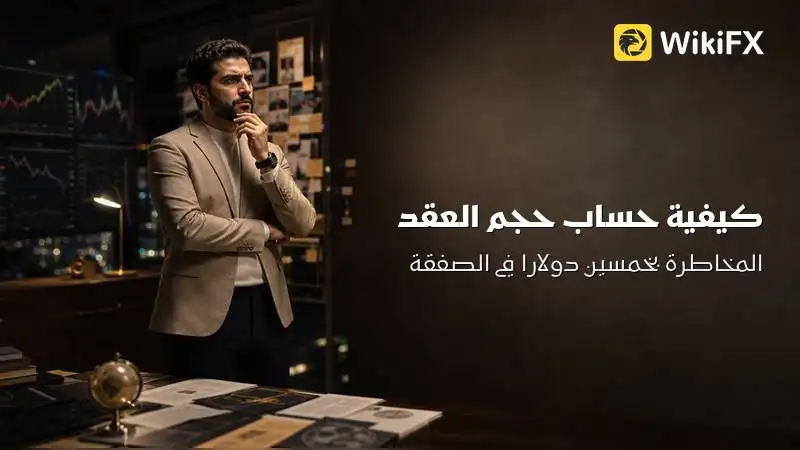 كيفية حساب حجم العقد عند المخاطرة بخمسين دولارا في الصفقة