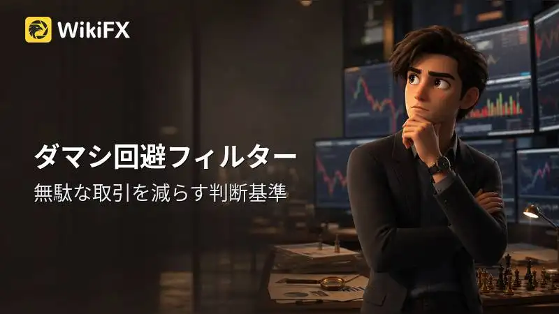FXのダマシを回避する「フィルター」の仕組み:無駄な取引を減らす実践的な考え方
