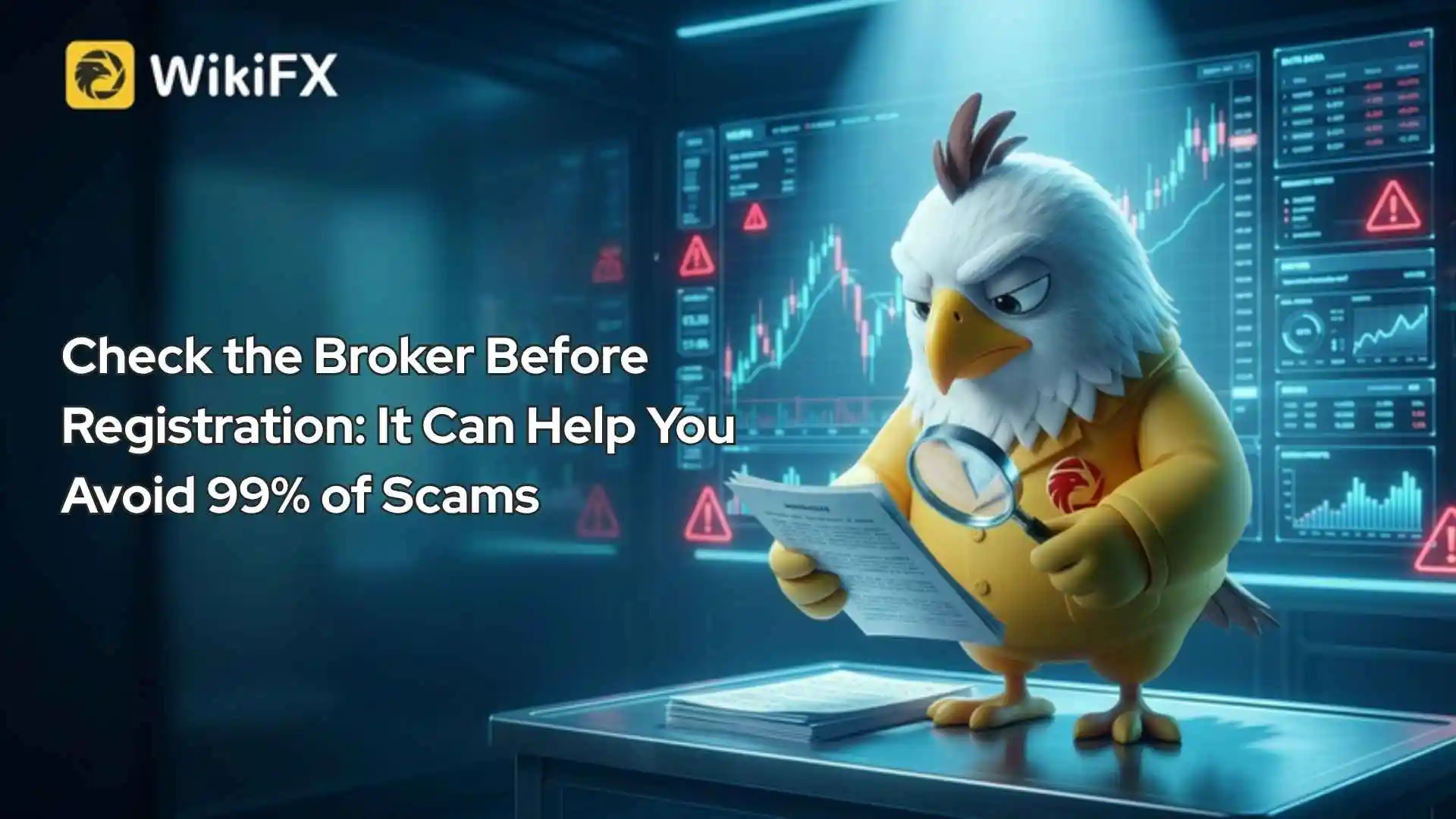 Check the Broker Before Registration: It Can Help You Avoid 99% of Scams