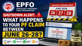 EPFO Shutdown Alert: What Happens to Your PF Claim Between June 26-28?