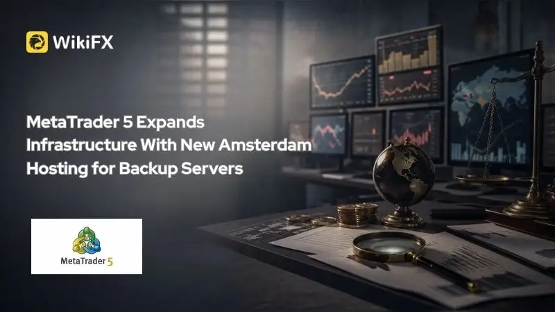 MetaTrader 5 Expands Infrastructure With New Amsterdam Hosting for Backup Servers