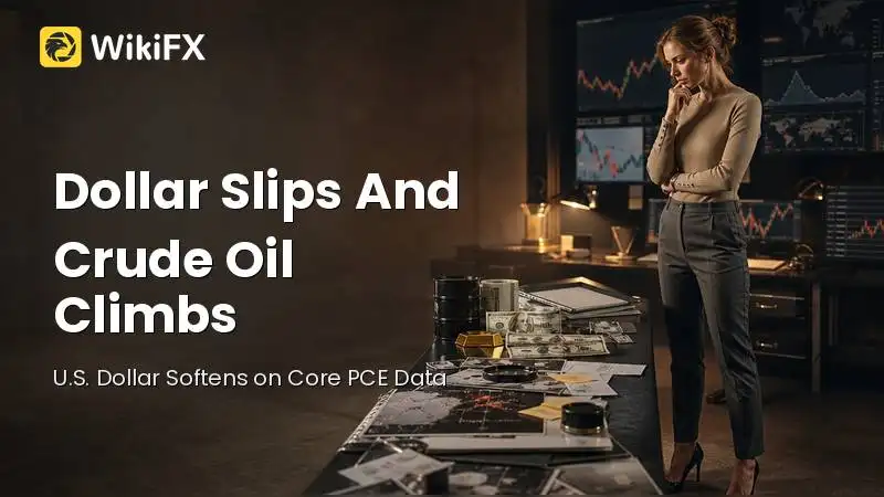 Dollar Slips And Crude Oil Climbs