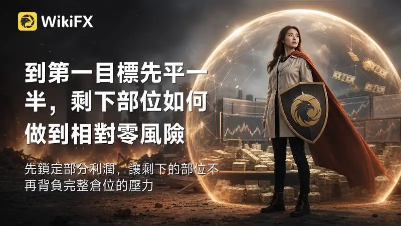 到第一目標先平一半，剩下部位如何做到相對零風險