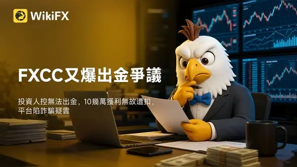 FXCC又爆出金爭議：投資人控無法出金，10幾萬獲利無故遭扣，平台陷詐騙疑雲