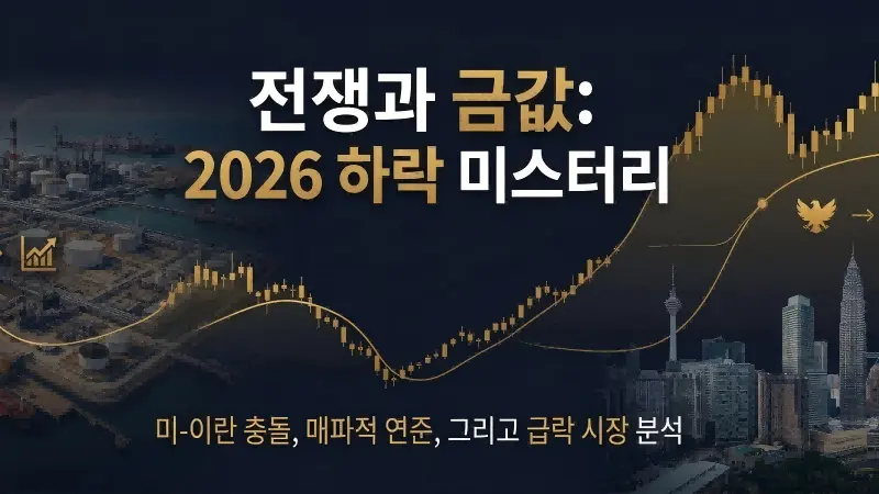이번 주 중동 분쟁에도 금값 2% 하락… '안전자산'의 역설