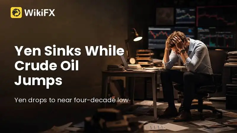 Yen Sinks While Crude Oil Jumps