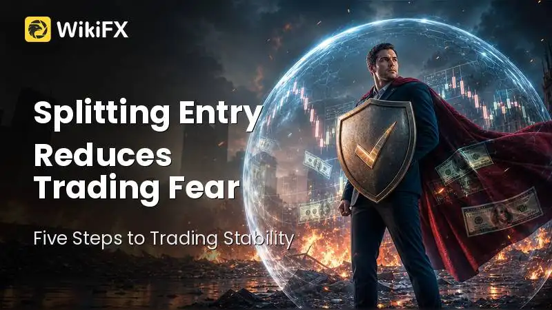 How Splitting Your Entry Reduces Trading Fear for Forex Beginners