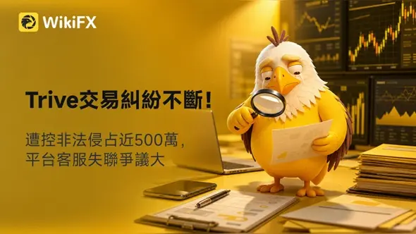 Trive交易糾紛不斷!遭控非法侵占近500萬,平台客服失聯爭議大