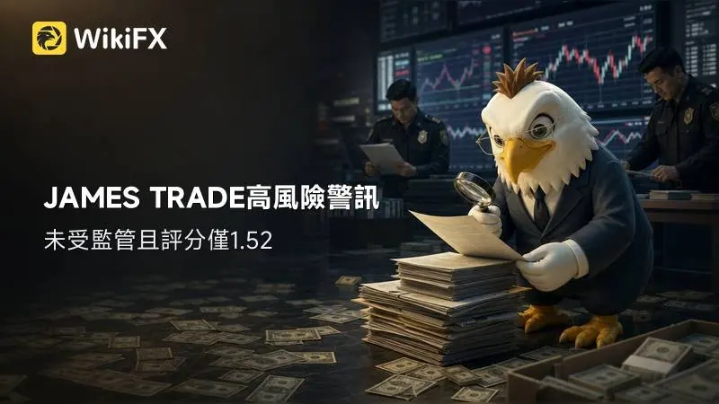 JAMES TRADE ONLINE 評價:無監管狀態與高風險重點整理
