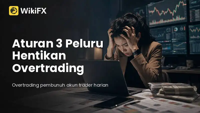 Aturan 3 Peluru: Trik Brutal Bikin Kamu Berhenti Overtrading Hari Ini