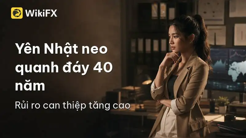 Đồng Yên Nhật neo quanh đáy 40 năm tại mốc 161.82 trong bối cảnh rủi ro can thiệp tăng cao