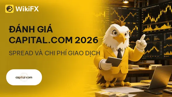 Đánh giá sàn Forex Capital.com 2026: Spread và chi phí giao dịch - WikiFX Review