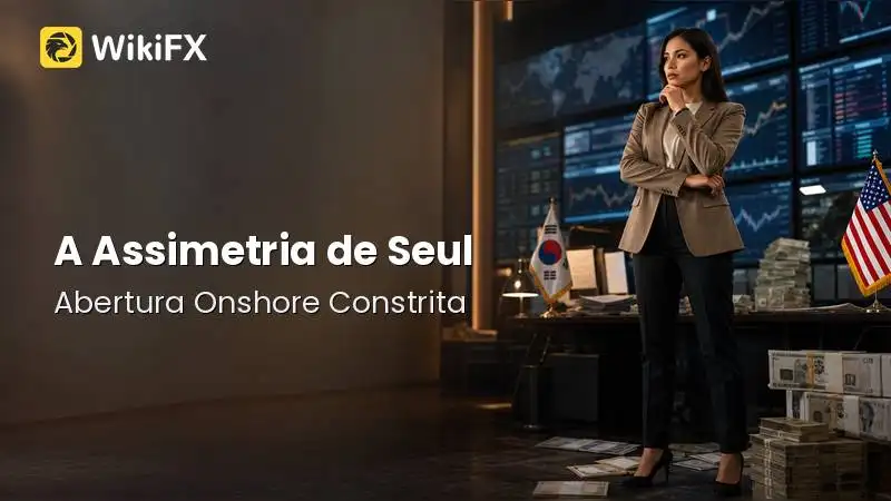 A Assimetria de Seul: Abertura Onshore Constrita e o Prêmio Desenvolvido