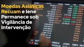 Moedas Asiáticas Recuam e Iene Permanece sob Vigilância de Intervenção