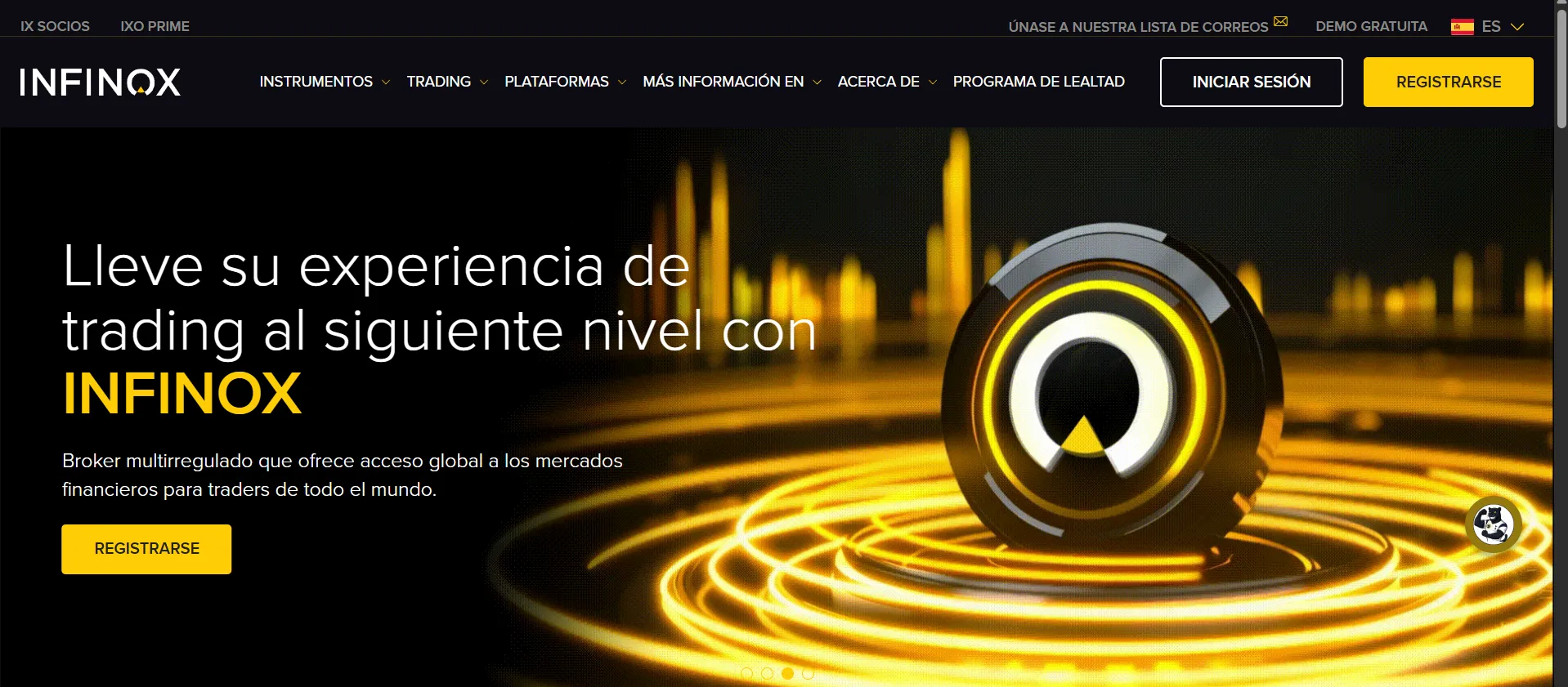 INFINOX iniciar sesión INFINOX iniciar sesión