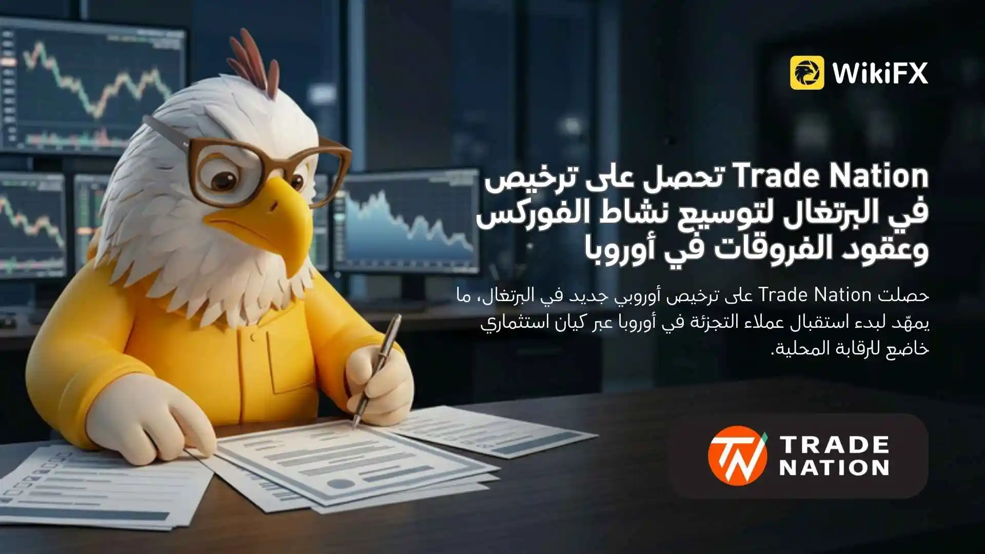 Trade Nation تحصل على ترخيص في البرتغال لتوسيع نشاط الفوركس وعقود الفروقات في أوروبا