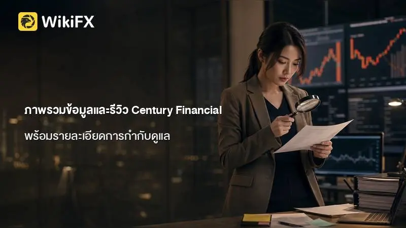ภาพรวมข้อมูลและ รีวิว Century Financial พร้อมรายละเอียดการกำกับดูแล